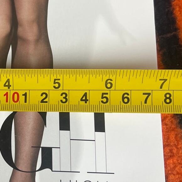 Nordstrom Diamond Band Thigh High Nylon Stocking Size B Nude - Picture 4 of 4